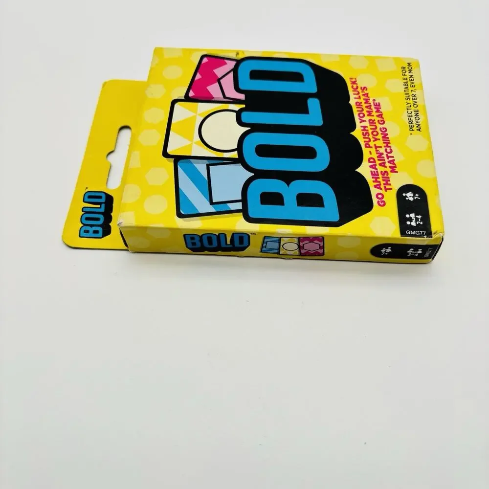 Bold card game ~ Mattel Games - Complete-NEW. Cards Sealed.